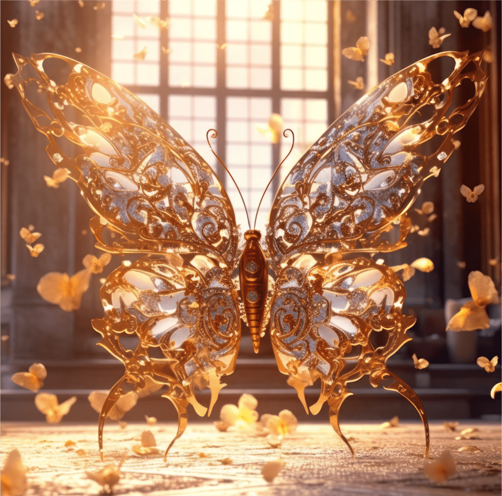 butterfly Nichole smiling